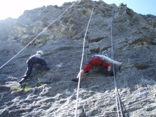  Klettern in Drome mit Profis 